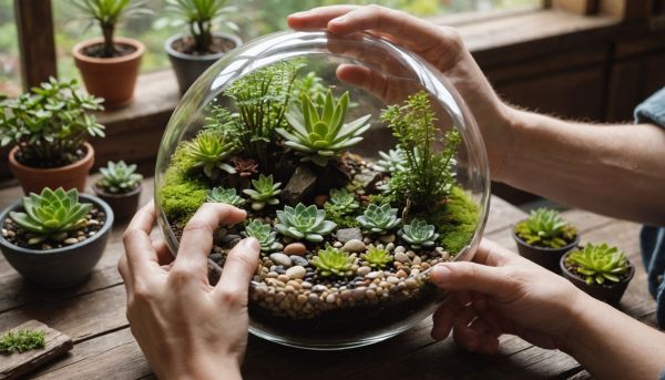 Comment creer un terrarium vegetal chez soi